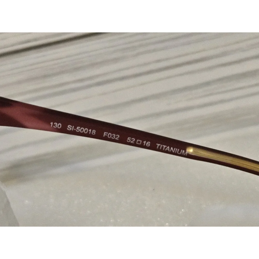 Stepper SI-50118 Rose Pink F032 52 x 16‎ 130 mm Titanium Eyeglass Frame